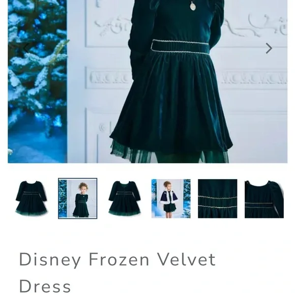 Janie and Jack Turquoise Dress - Picture 5 of 10